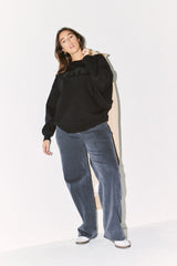 Printed Fits Crew Neck Sweatshirt
