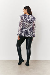 Maternity Ruffle Blouse