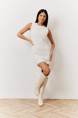 Pearl Trim Dress