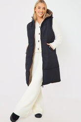 Recycled Longline Reversible Gilet