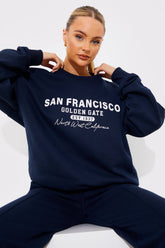 San Francisco Embroidered Sweatshirt