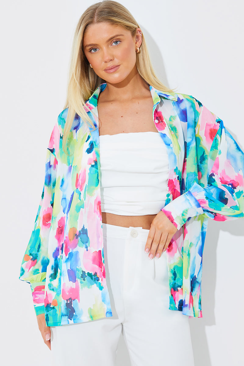 Printed Co-Ord Shirt