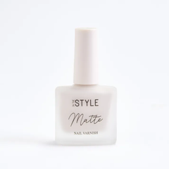 Matte Nail Varnish Bone White