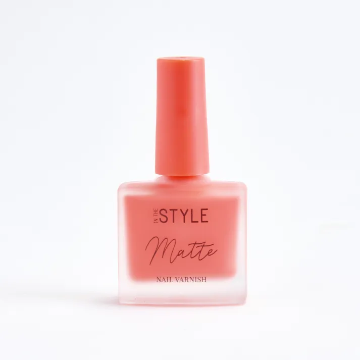 Matte Nail Varnish Go-Getter, Orange