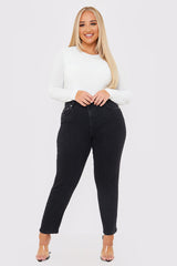Stretch Straight Jeans