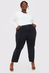 Stretch Straight Jeans
