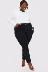 Stretch High Waisted Skinny Jeans