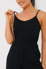 Strappy Wide Leg Jumpsuit