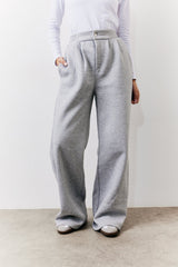 Grey Straight Leg Jogger
