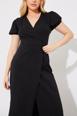 Wrap Midaxi Dress
