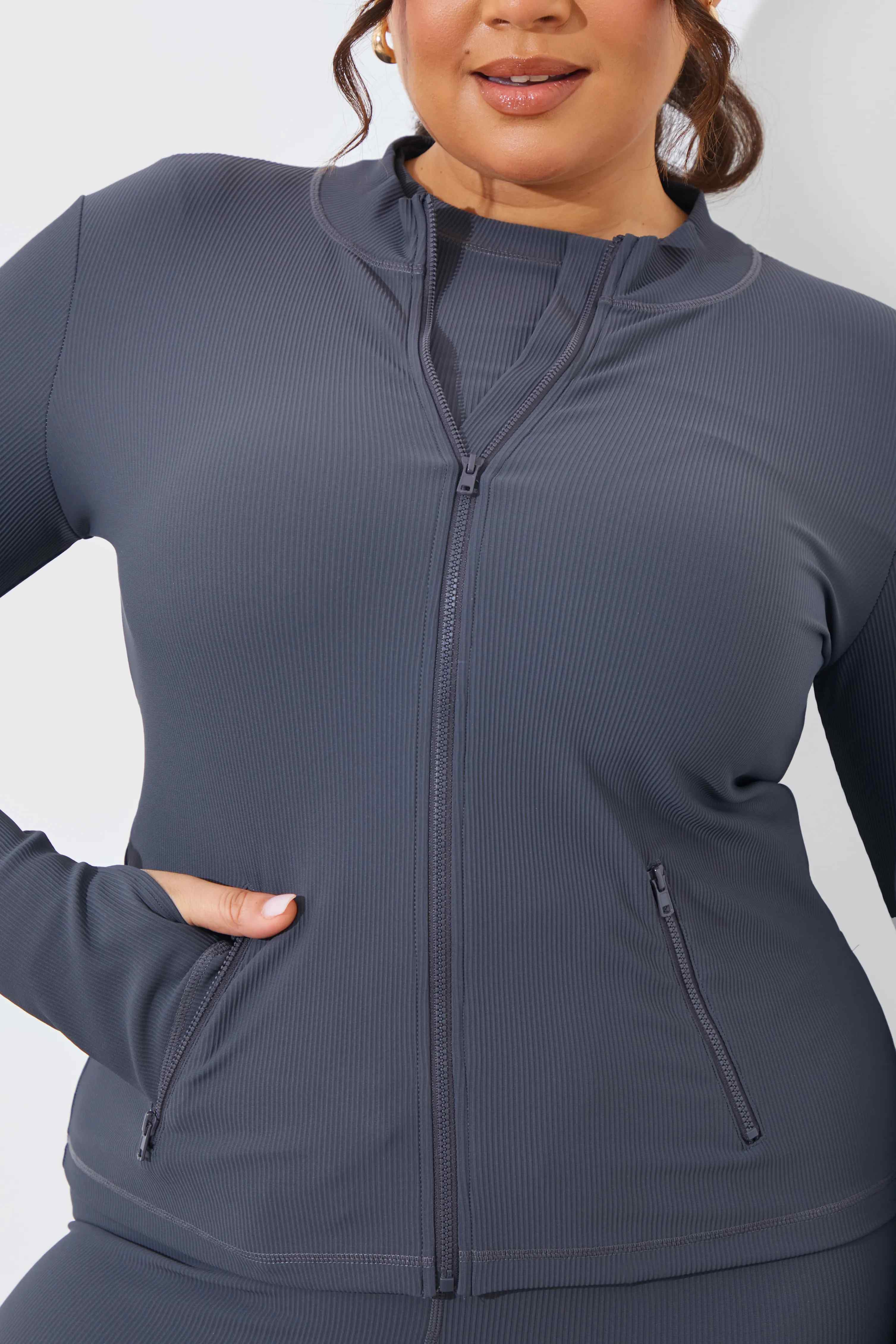 Zip Through Jacket