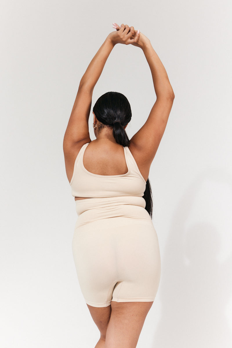 Seamless Snatched Sculpting Chafing Short