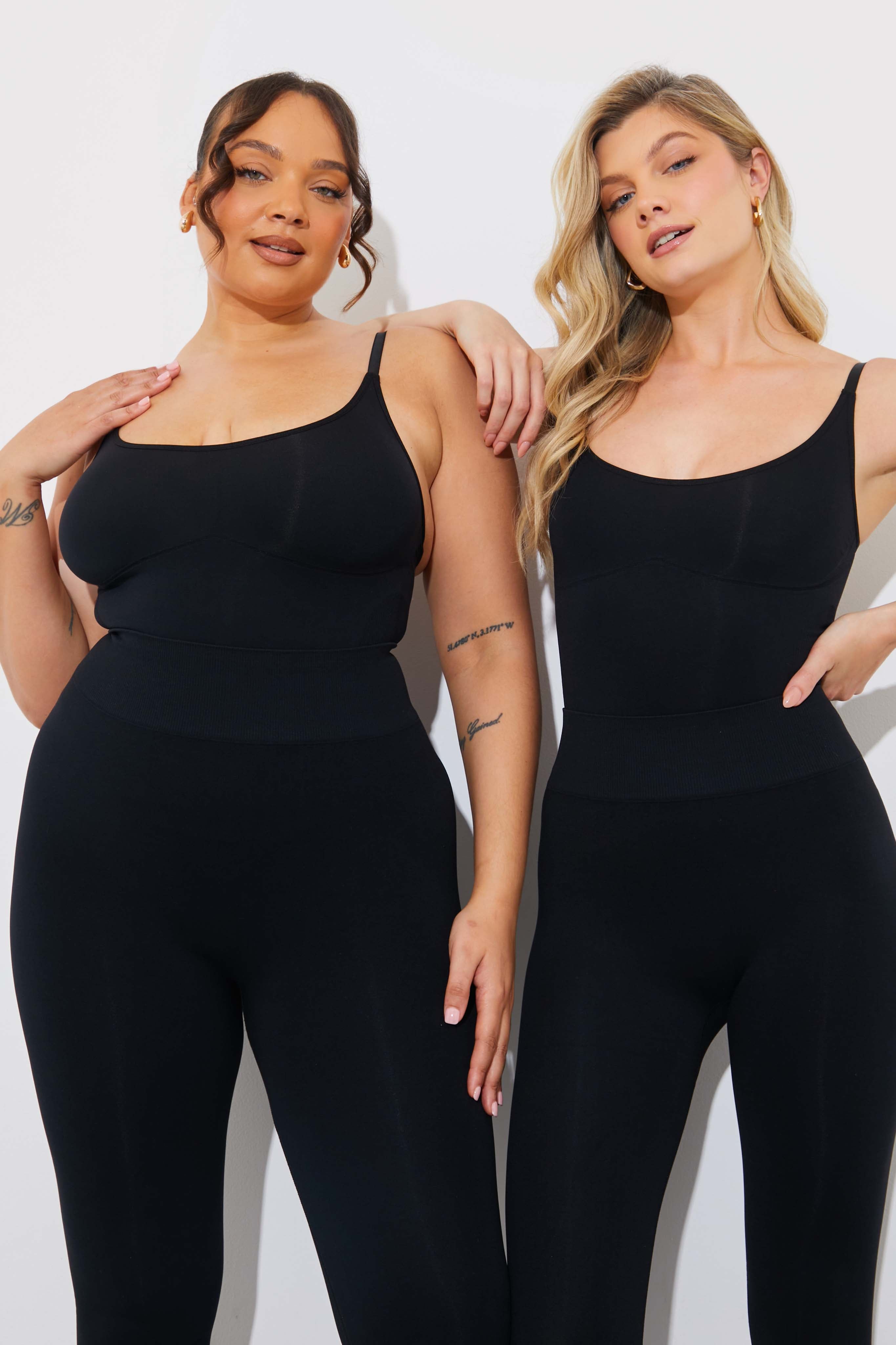 Seamless Strappy Snatched Shapewear Bodysuit