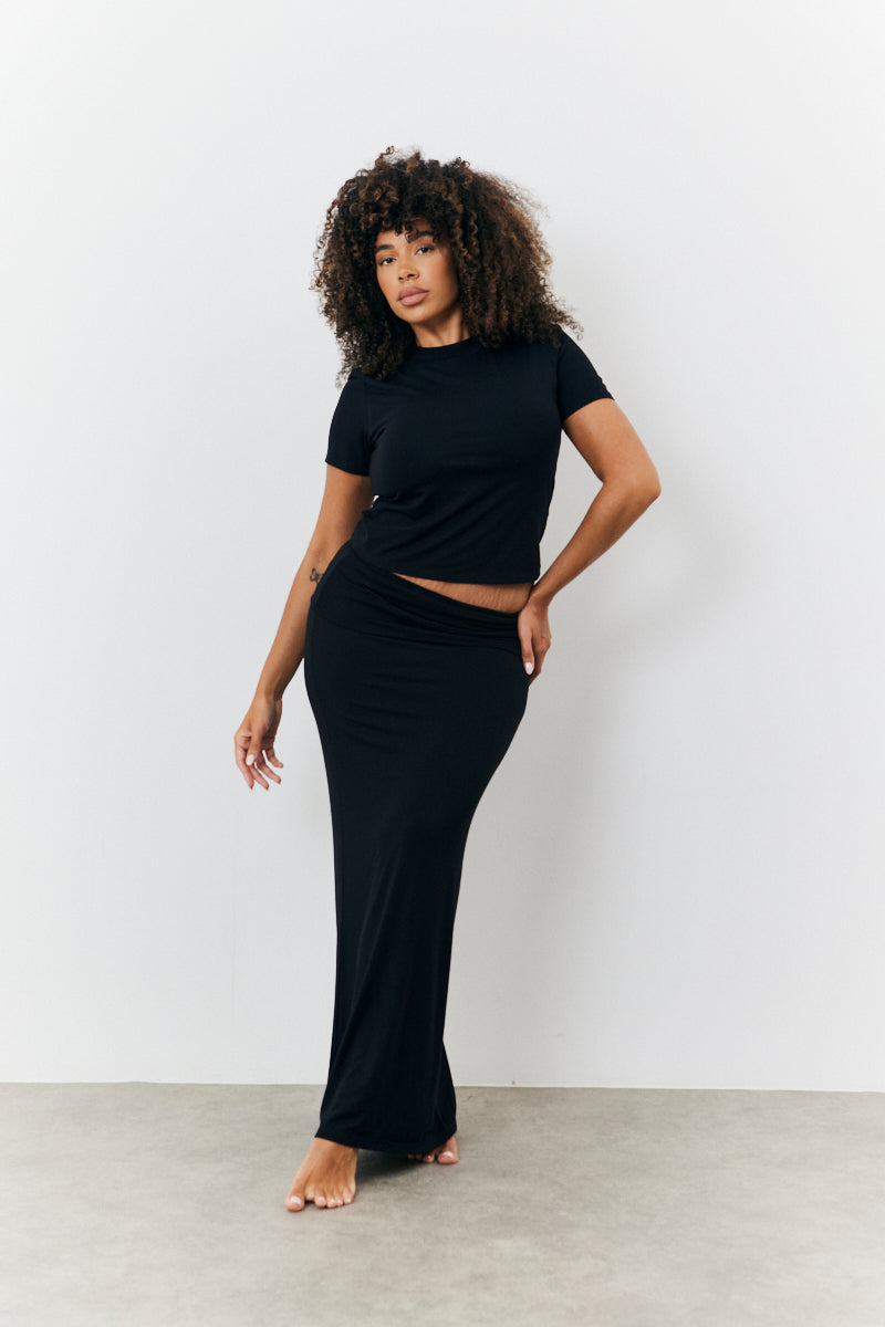 Sculpting Short Sleeve Crew Neck T-Shirt