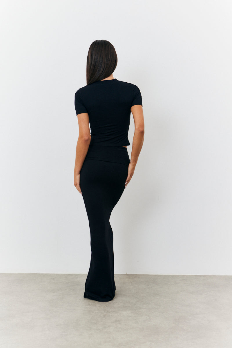 Sculpting Short Sleeve Crew Neck T-Shirt