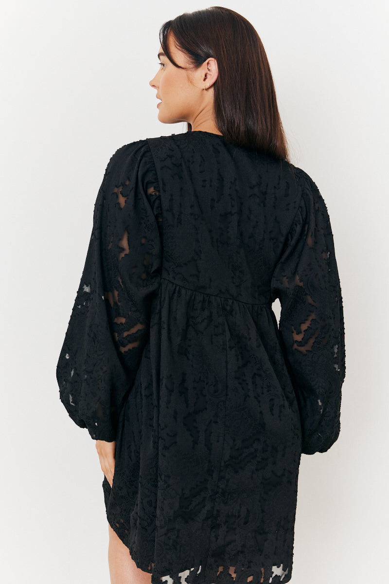 Maternity Tie Detail Smock Dress