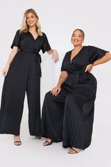 Pleated Jumpsuit