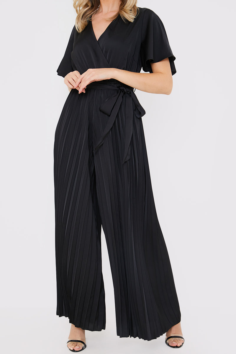 Pleated Jumpsuit