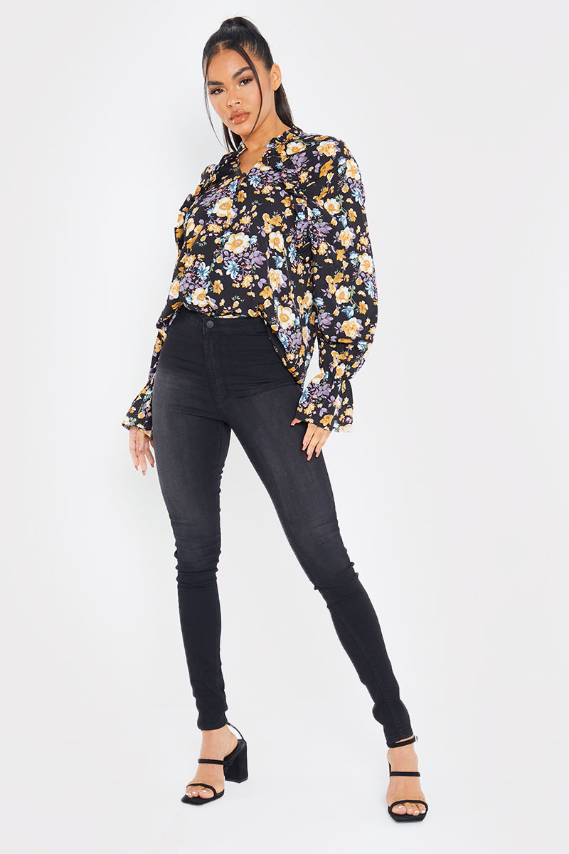 High Waisted Stretch Jegging Jeans
