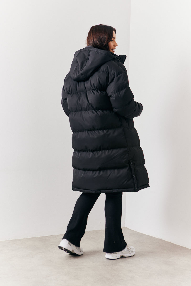 Longline Puffer Coat