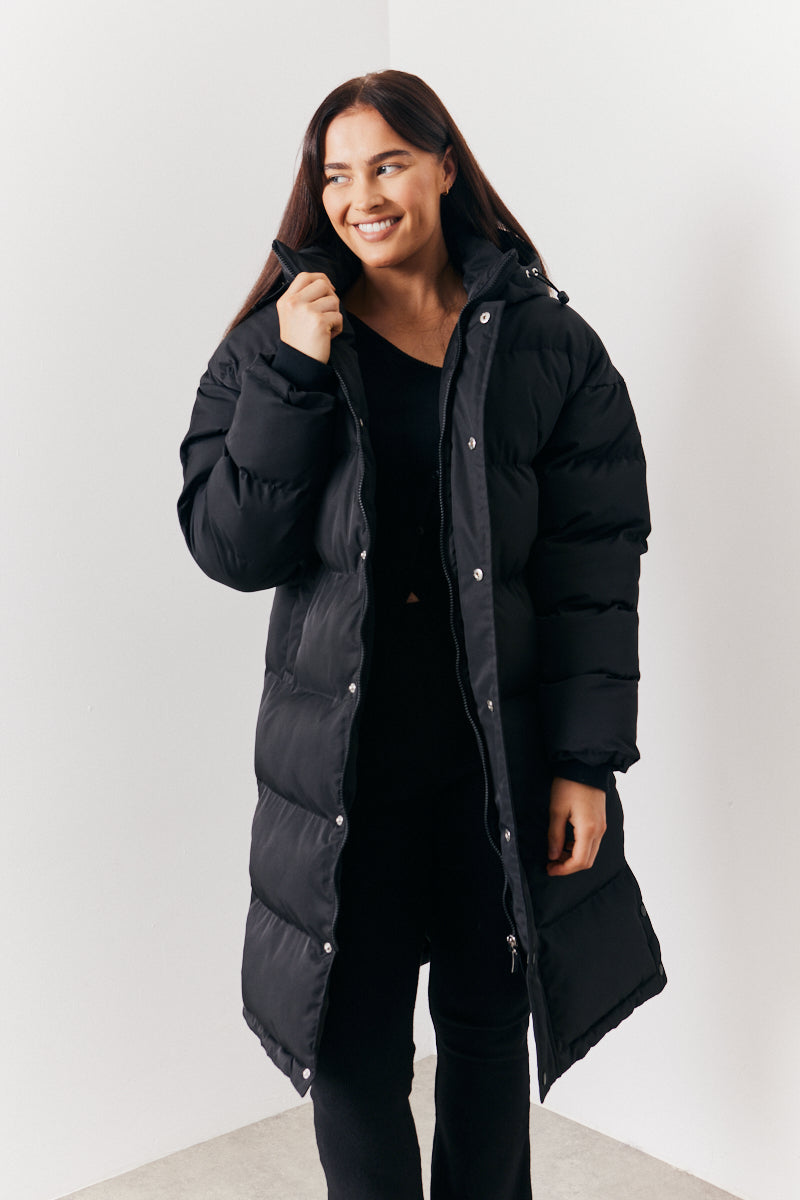 Longline Puffer Coat