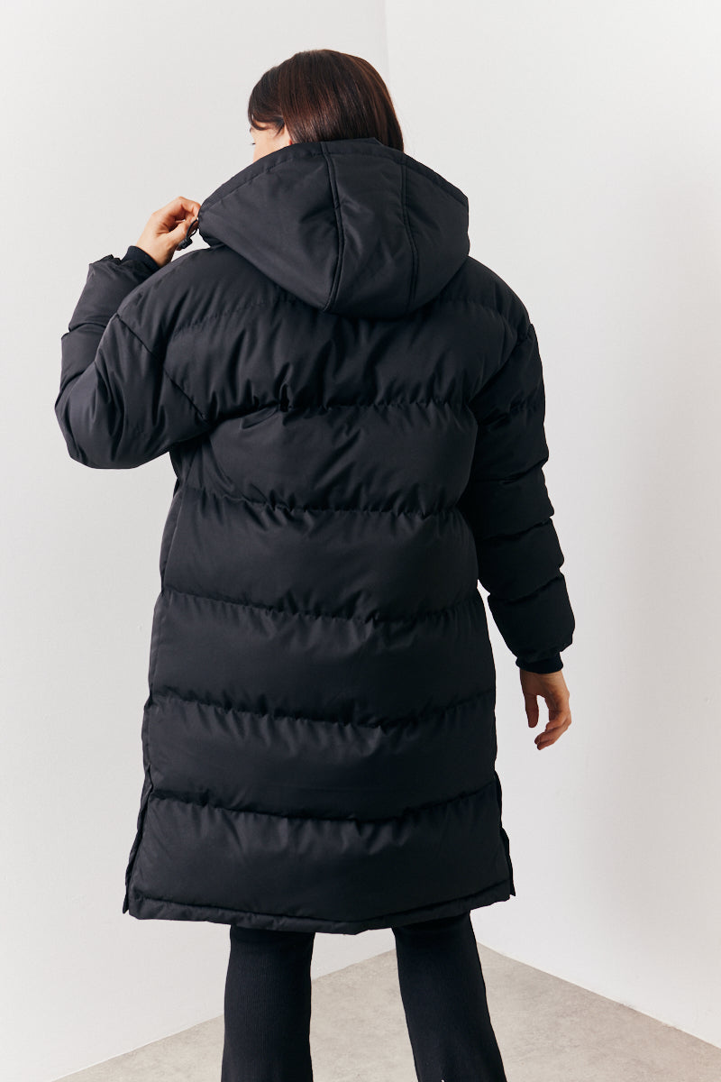 Longline Puffer Coat