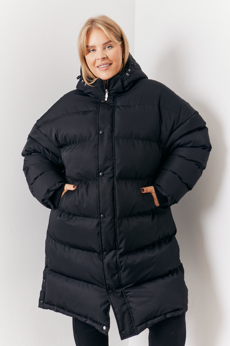 Longline Puffer Coat