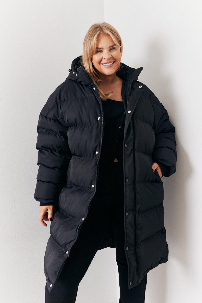 Longline Puffer Coat