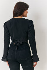 Wrap Blouse