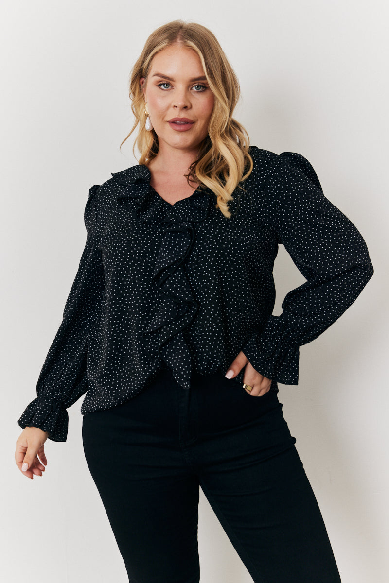 Polka Dot Blouse