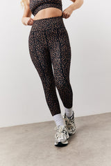 Leopard Print High Waisted Co-Ord Leggings