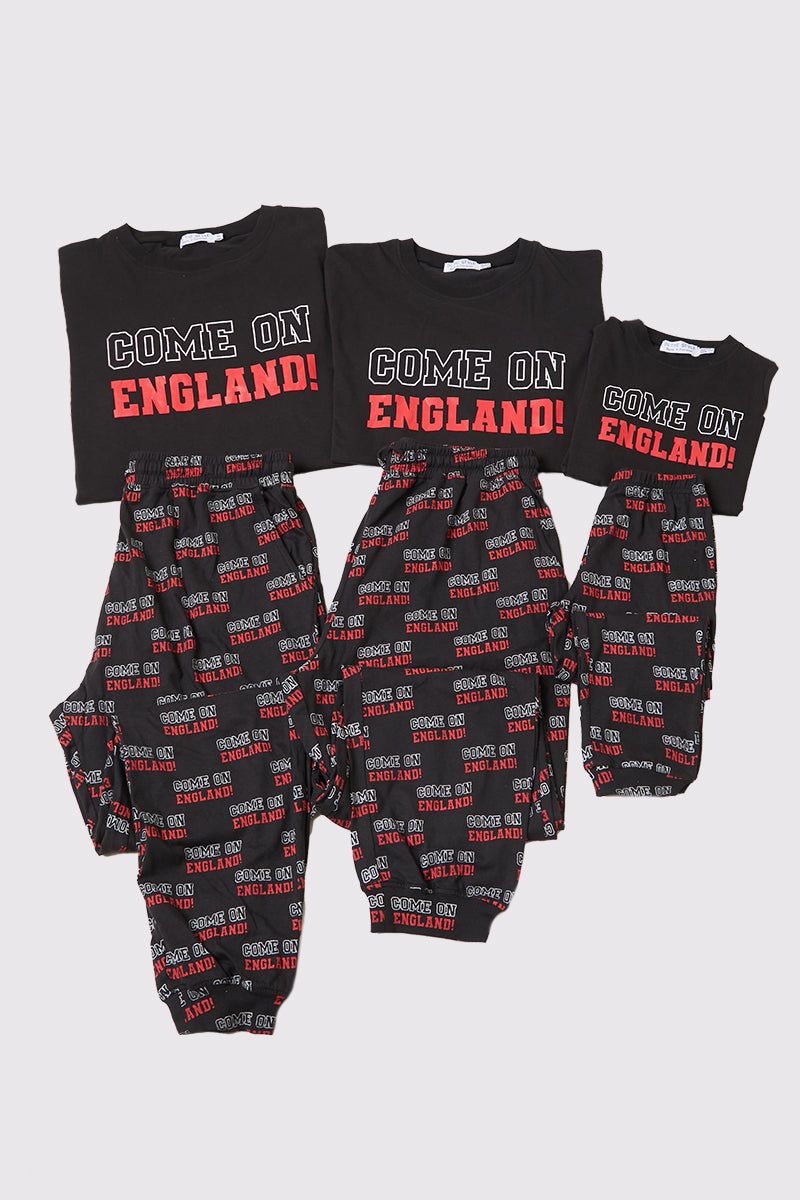 Kids Come On England Short Sleeve Pj Set