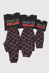 Kids Come On England Short Sleeve Pj Set