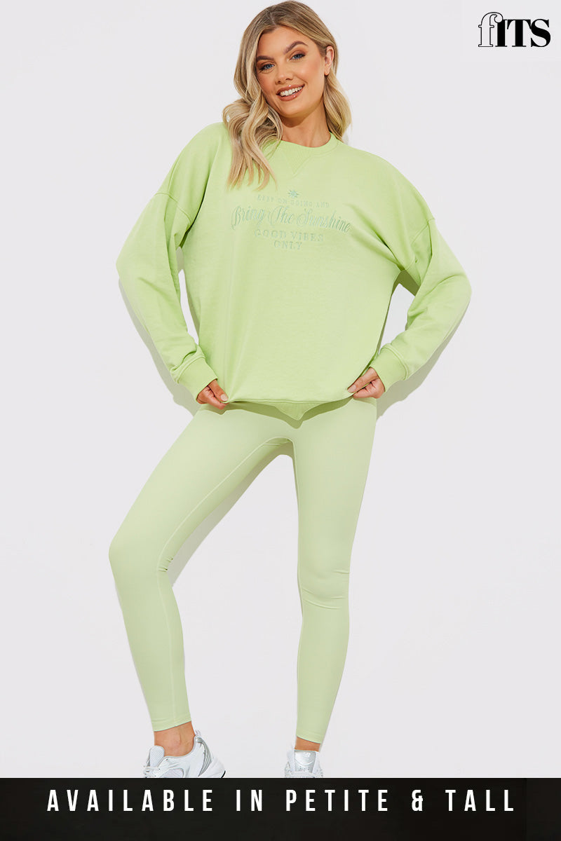 Sculpt Ribbed Sports Leggings