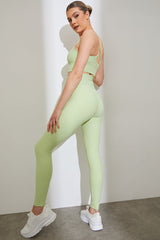 Sculpt Ribbed Sports Leggings