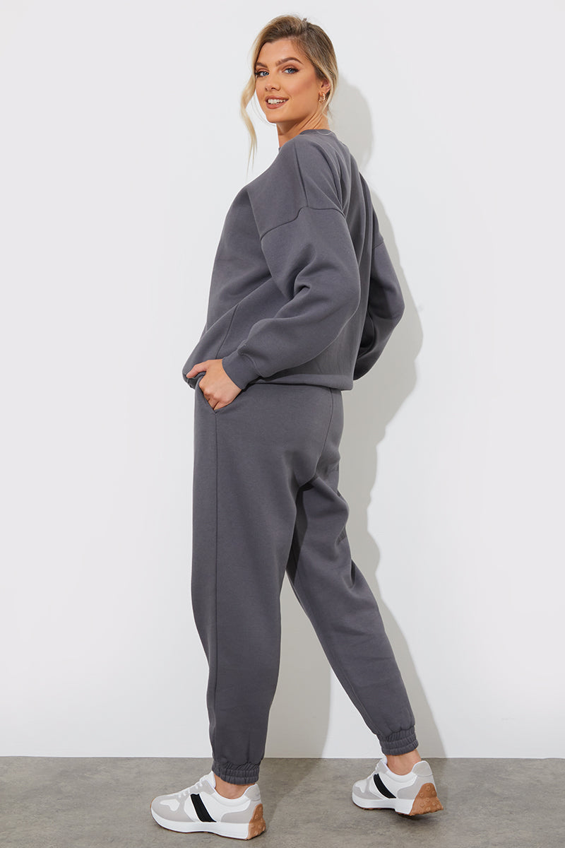 Sustainable Fleeceback Cuff Oversized Joggers
