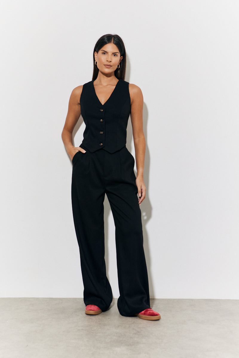 Tailored High Waist Trousers