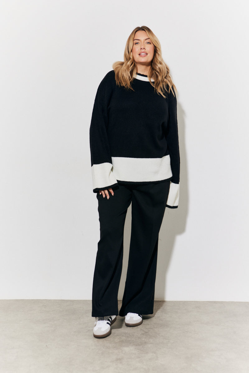 Tailored High Waist Trousers