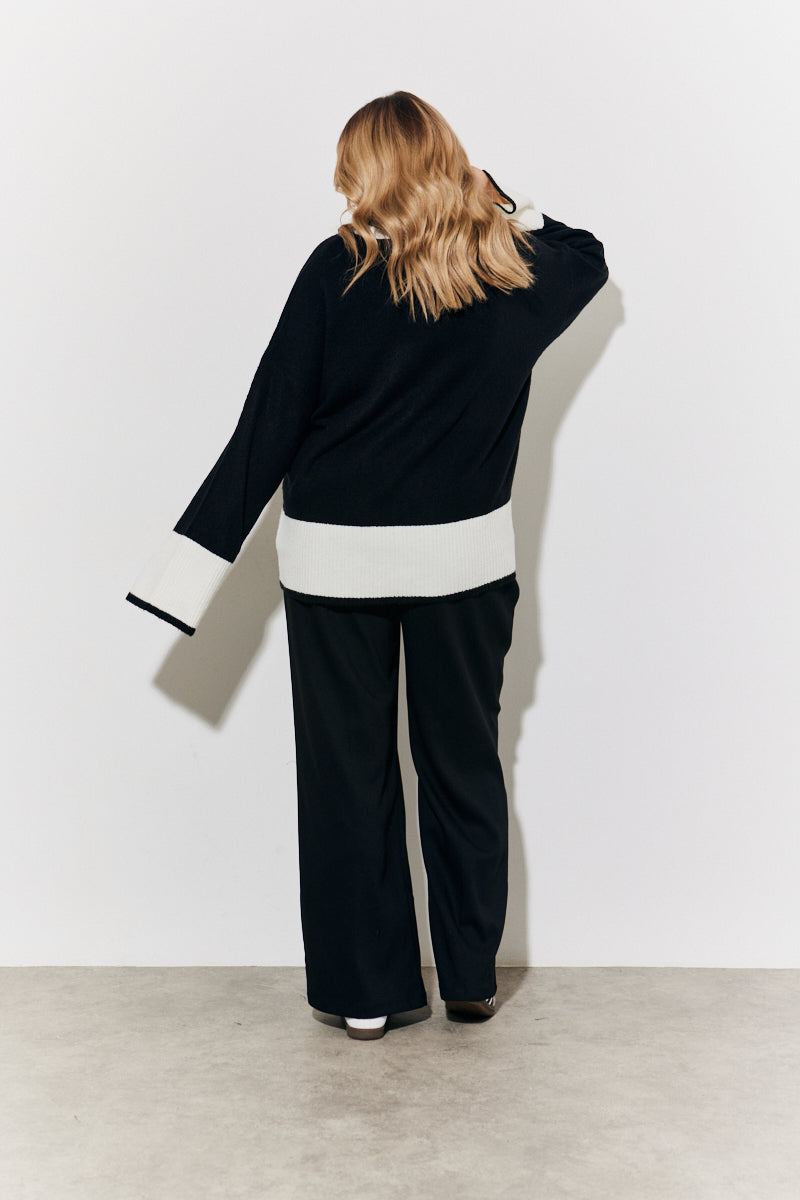 Tailored High Waist Trousers