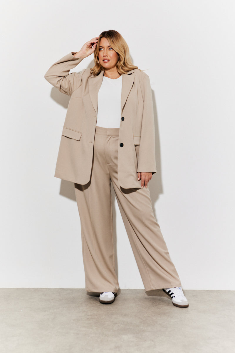 Tailored High Waist Trousers