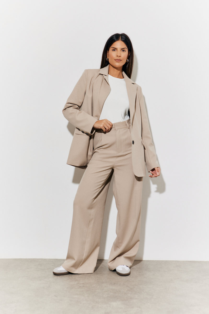 Tailored High Waist Trousers
