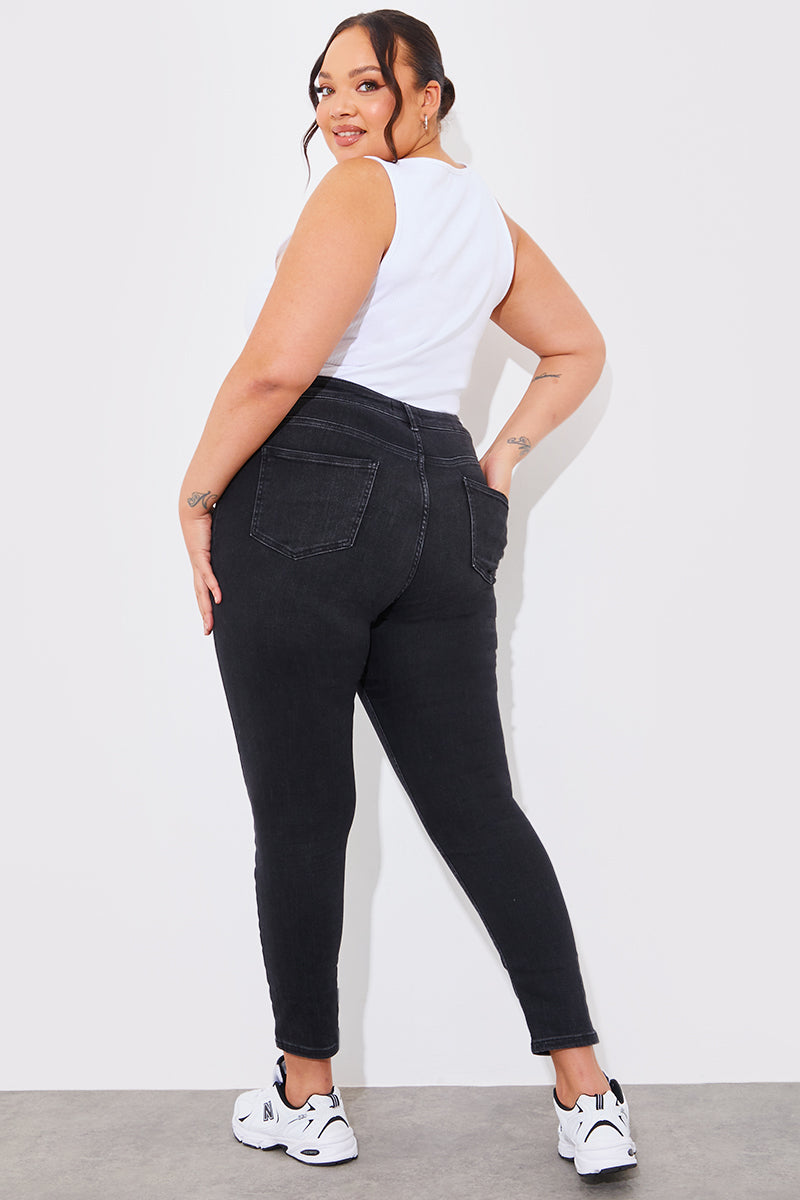 High Waisted Skinny Jeans