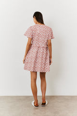 Maternity Floral Print Skater Dress