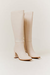 Kylie Heeled High Leg Boot