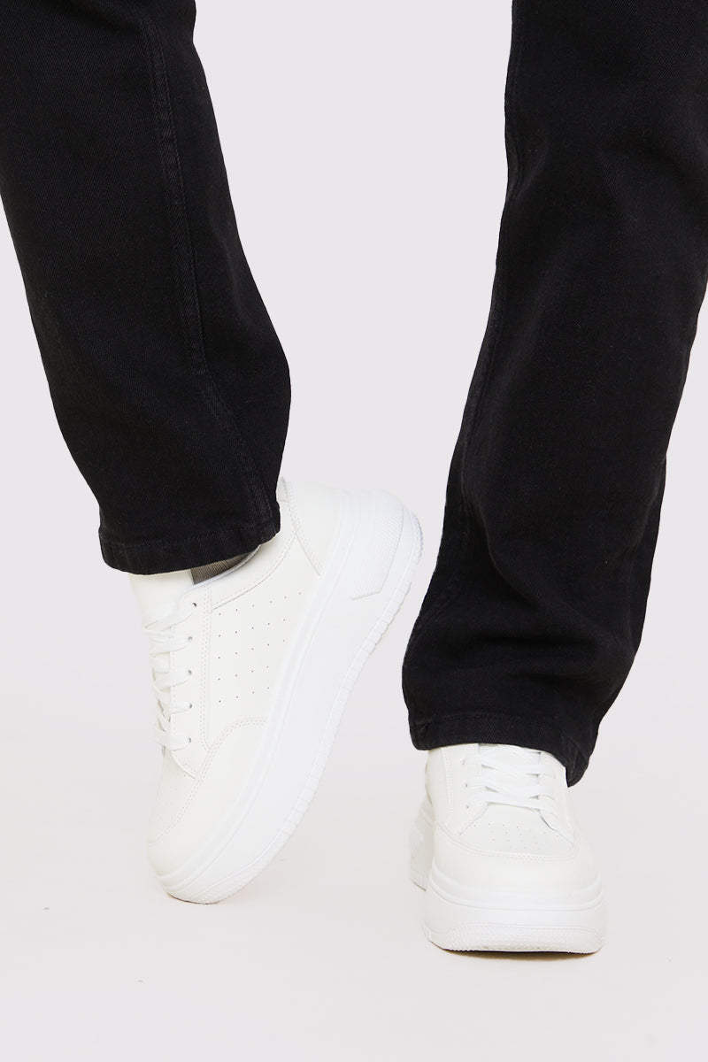 Platform Lace Up Trainer
