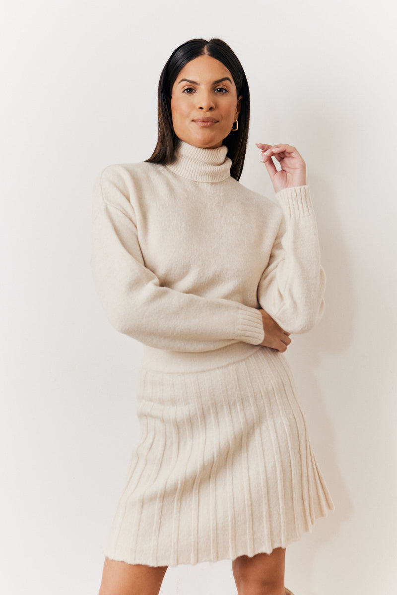 Turtle Neck Co-Ord Jumper
