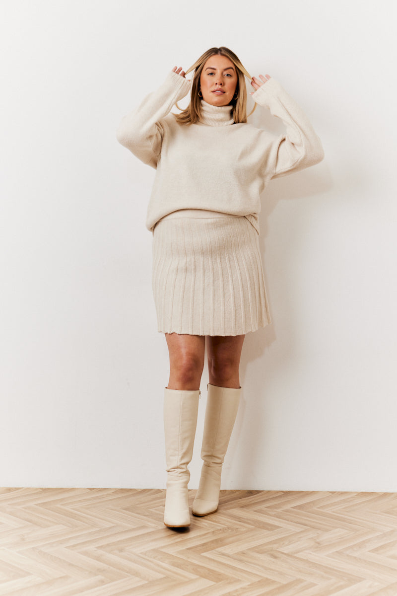 Turtle Neck Co-Ord Jumper