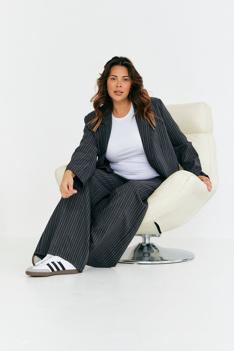 Tailored Pinstripe Co-Ord Blazer
