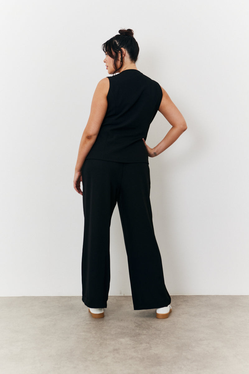 Longline Button Through Waistcoat
