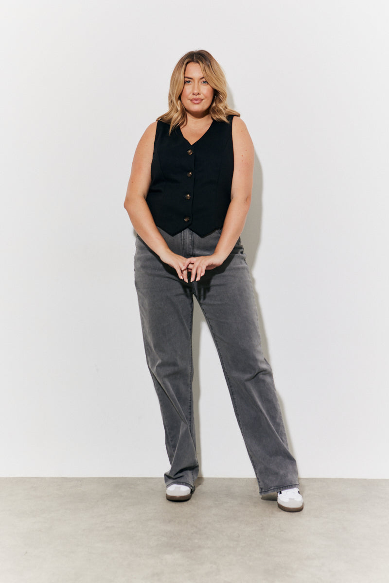 Tailored Button Through Waistcoat